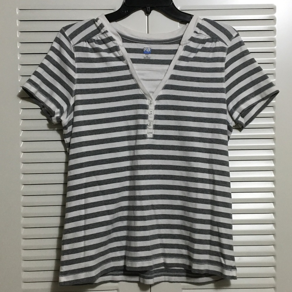 SJB Active Short Sleeve Shirt Size Petite Large